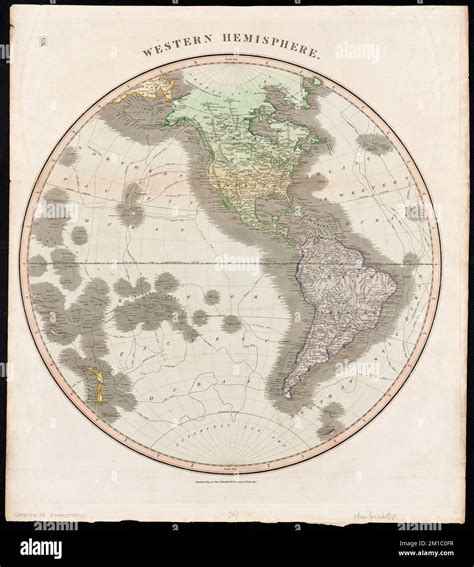 Western hemisphere , Western Hemisphere, Maps Norman B. Leventhal Map Center Collection Stock ...