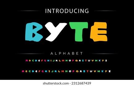 Image result for Byte Alphabets
