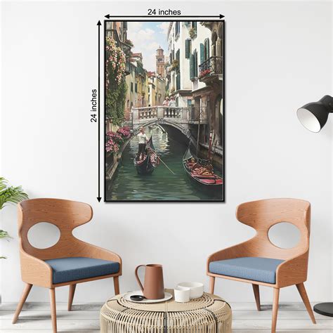 Gandola Ride Framed Canvas Wall Art – Dekor Company
