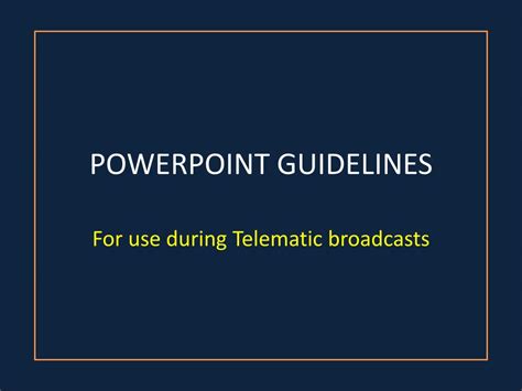 Image result for PowerPoint Guidelines