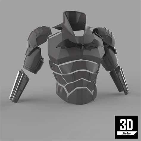 3D file Batman 2021 Armor for 3D Printing・3D printable model to ...