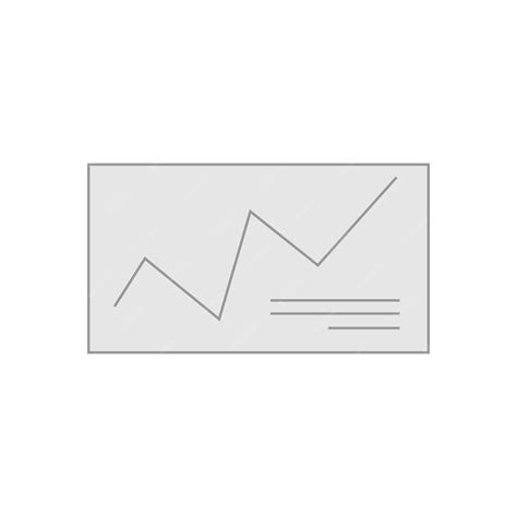 Statistic board sign isolated on white vector illustration | Premium Vector