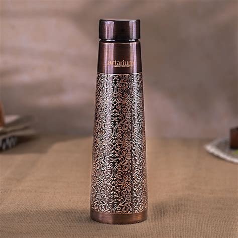 Antique Etching Copper Bottle – Artarium.US