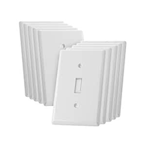 Bates Choice Light Switch Cover, Pack of 10, 4.5 Inches x 2.76 Inches ...