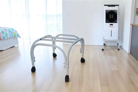 Hind's Iron Air Cooler Trolley Stand Bed Height Window Room Home Rust ...