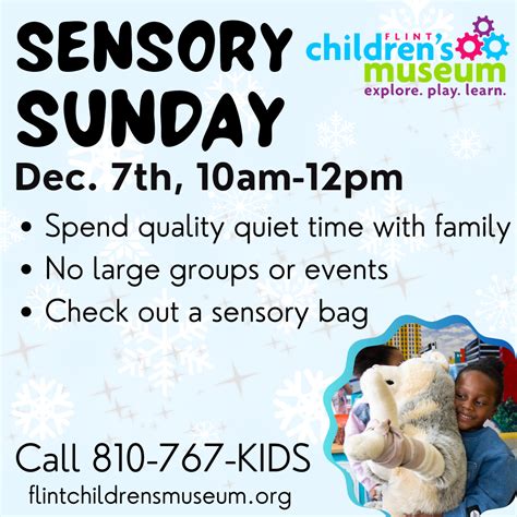 Sensory Sunday – Flint Children's Museum
