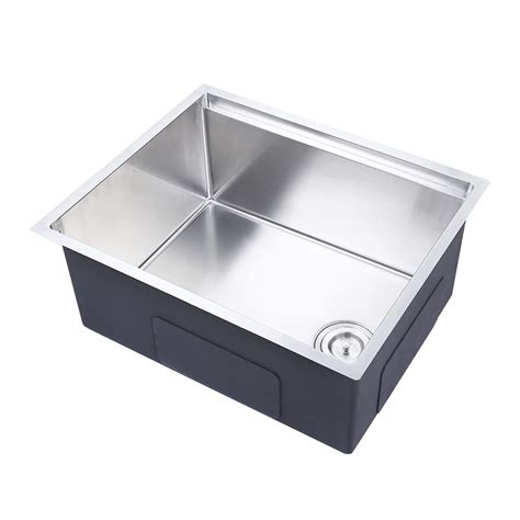 23 inch Undermount Kitchen Sink KETIPED 16 Gauge Stainless Steel Single ...