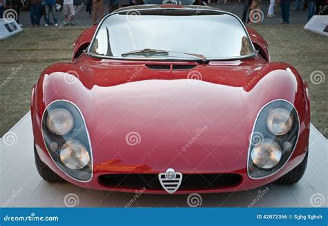 Alfa Romeo 33 Stradale 1967 Editorial Photo - Image of pepole, florence ...