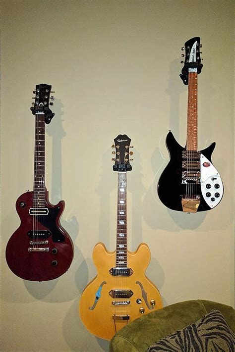 [GEAR] Got my guitars up on the wall! All John Lennon reproduction ...