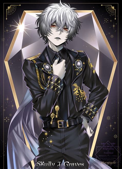 skully j. graves (twisted wonderland) drawn by aogiyuki | Danbooru