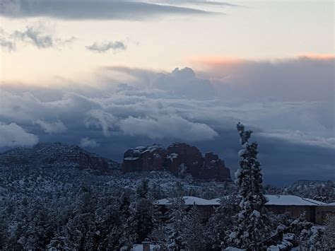 Photos of January's snowfall in and around Sedona - Sedona Red Rock News