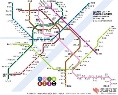 武汉地铁最新规划图