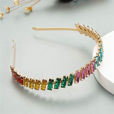 Rainbow Gem Hairband – OuterBeauty