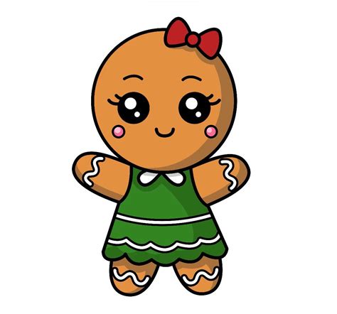 How To Draw A Gingerbread Man: 10 Easy Drawing Projects