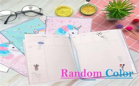 FunBlast Unicorn Notebook Diary for Kids – Glitter Notepad for Girls ...