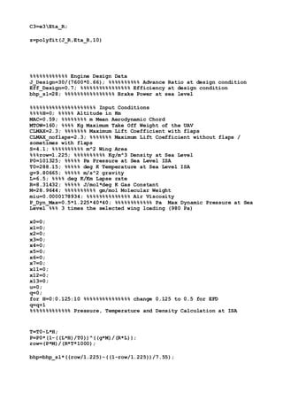 Image result for Aircraft Performance Model in MATLAB
