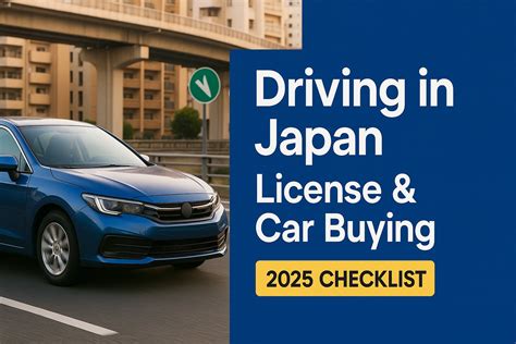 Driving in Japan: Converting Your License & Car Buying Tips - Japan Handbook