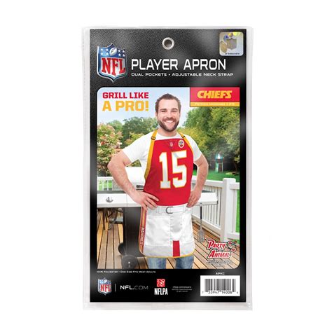 Kansas City Chiefs NFL Player Jersey Apron - Patrick Mahomes