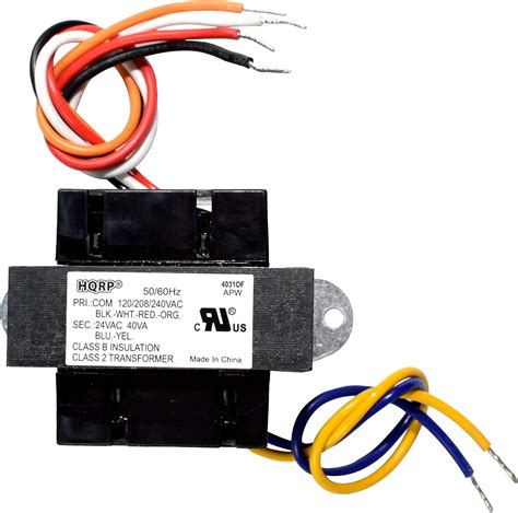 Buy HQRP Transformer Primary 120V-240V, Secondary 24V Compatible with ...