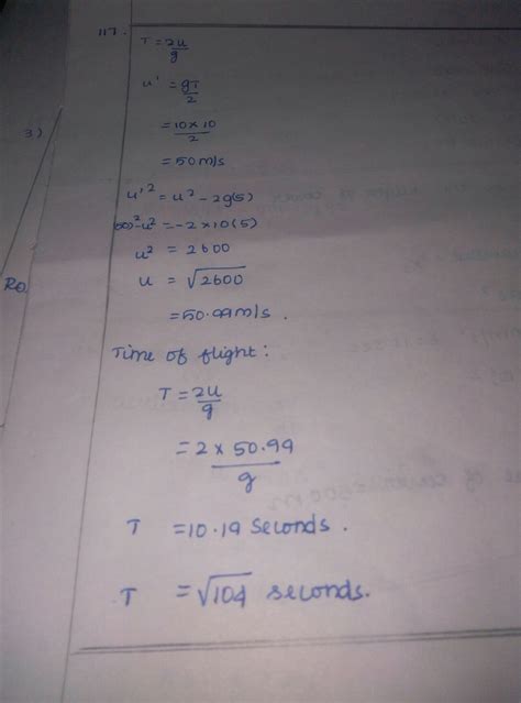 [Answered] An object thrown vertically up from the ground passes the ...