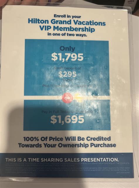 Timeshare Presentation : r/Hilton