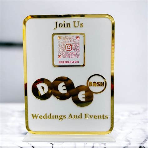 Customized Acrylic QR Standy | Payment Stand | Business QR Scanner | E ...