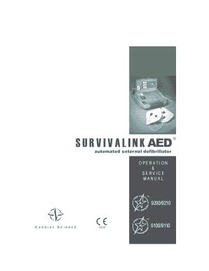 Fillable Online bergensprings SURVIVALINK AED - Bergen Springs ...