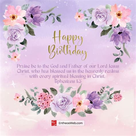 Christian Happy Birthday Wishes with Bible Verses » EntheosWeb