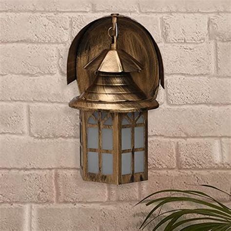 HOMELEON Hurricane Wall Light with Frosted Glass, Wall Sconces Lights ...