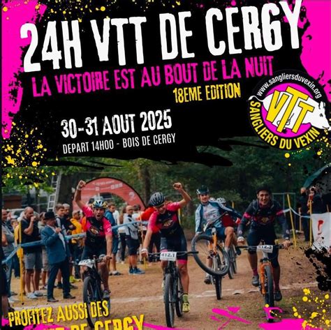 Les 24H VTT de Cergy 2025, Bois de Cergy, Cergy-pontoise, 30 August to ...