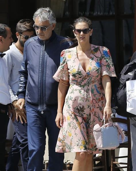Andrea Bocelli and His Wife Go Out for Lunch in Beverly Hills - Zimbio