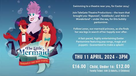The Little Mermaid, Spa Pavilion Felixstowe, 11 April 2024 | AllEvents
