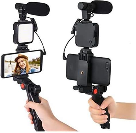 SoRoo Video Making kit AY-49 vlogging camera with mic Tripod Kit ...