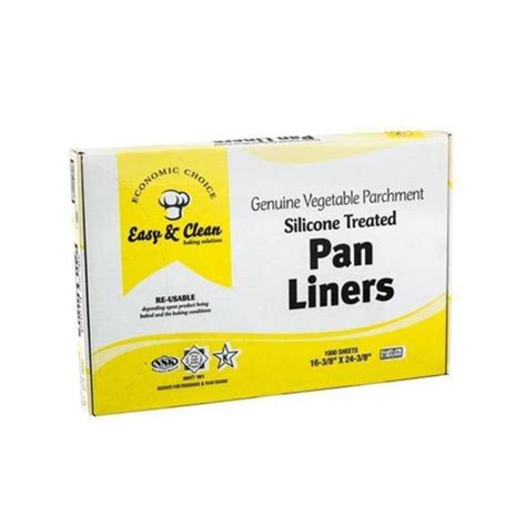 Full Size Silicon Parchment Pan Liner Sheets | 1000 Count | Yom Tov ...