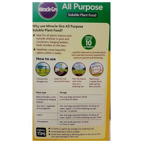 Miracle-Gro All Purpose Soluble Plant Food - The Pot Place