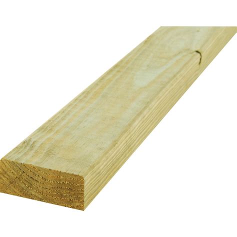 2 In. x 4 In. x 8 Ft. #2 Above Ground Treated Lumber | Do it Best