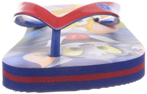Buy Tom and Jerry Boys Happy FF Royal Blue and Red Flip Flops and House ...