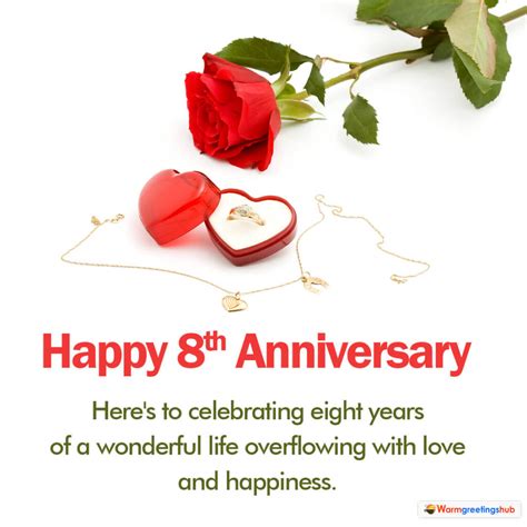 Happy 8th Wedding Anniversary Messages - goodmorningmsg.com ...