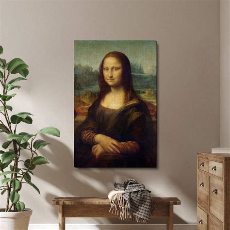 Buy Framed Wall Art Painting Titled: MonaLisa | Licensed Art Print on ...
