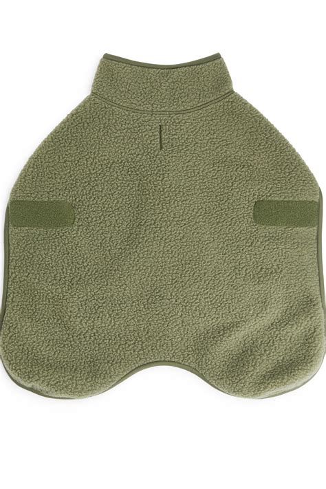 Dog Fleece Jacket - Khaki Green | H&M GB