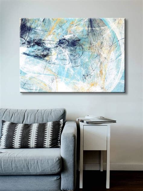 Inephos Unframed Canvas Painting Beautiful Modern Abstract Art Wall ...