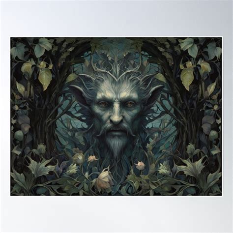 Lord Of The Sprites Fairy Forest Magical Beautiful Dark Spooky Fresco ...