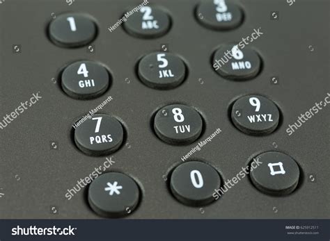 Keypad Letter Mapping Black Telephone Stock Photo 625912511 | Shutterstock