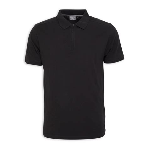 Black Golfer Shirt (3127988) | Truworths Man