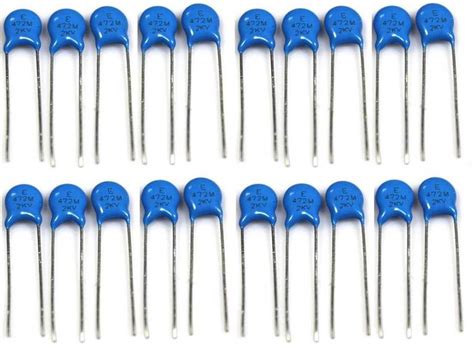 Blue Dimond 472/4700pf/0.0047uf/4.7nf 2KV HIGH VOLTAGE CERAMIC DISC ...