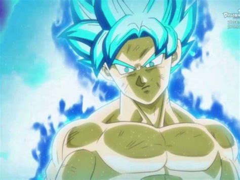 Curiosidades de la transformación Super Saiyan Blue de Goku