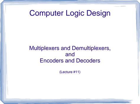 Decoders Encoders Multiplexers Demultiplexers 的图像结果