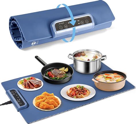Owenri Food Warming Mat - Roll Up Portable Electric Warming India | Ubuy