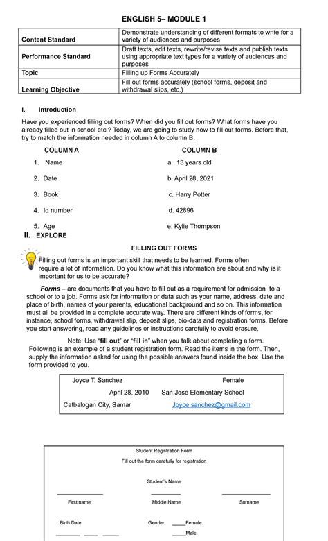 Image result for English Module 5