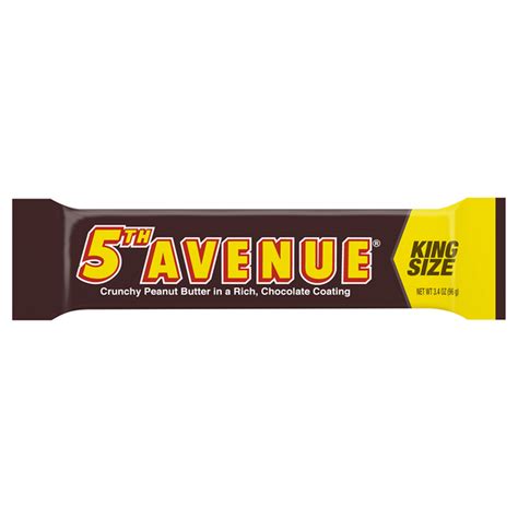 5TH AVENUE Candy Bar, King Size (3.4 oz) Delivery or Pickup Near Me ...
